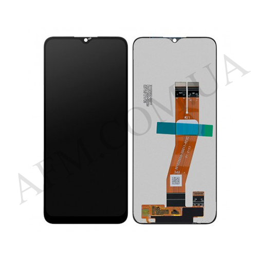 Дисплей (LCD) Samsung GH82-20181A A025G Galaxy A02S чорний сервісний